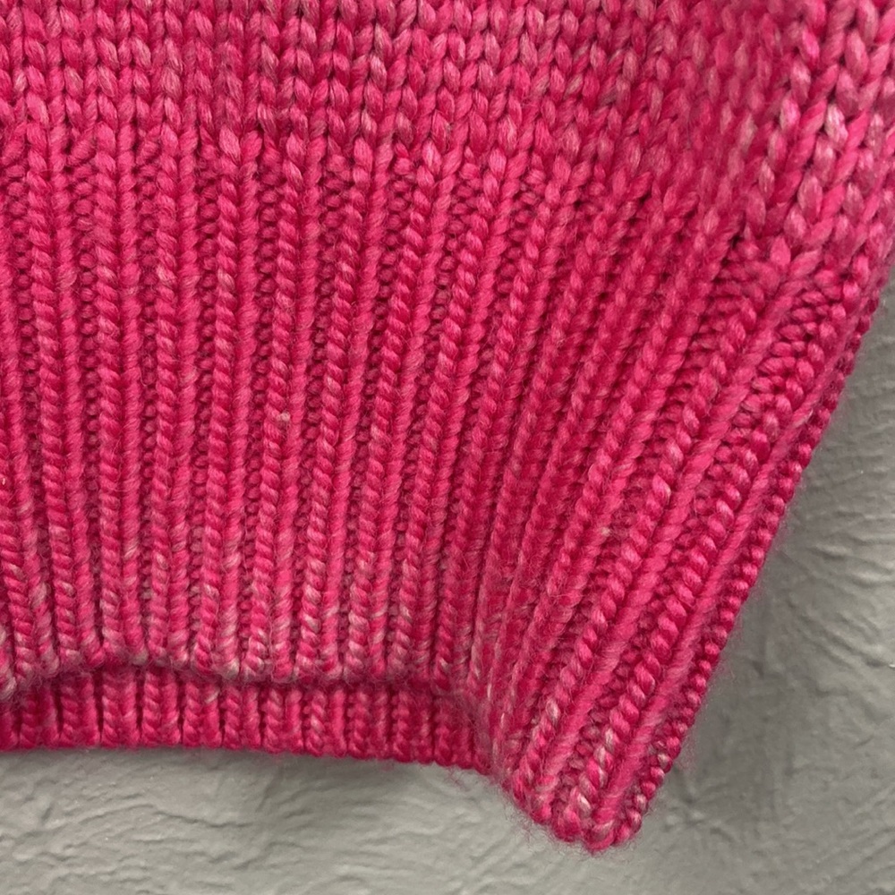 NWT The Limited Pink Short Sleeve Cowl Neck Knit Sweater Top Women's Siz… - Picture 2 of 7